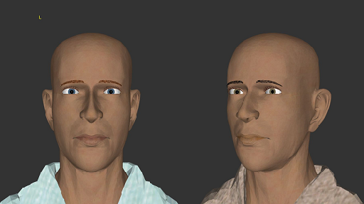 STUDIE Der Blick bei Gesunden und Kranken